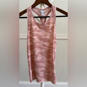 Athleta Pink Camo TrainTank Top, Racerback Size: M/ P